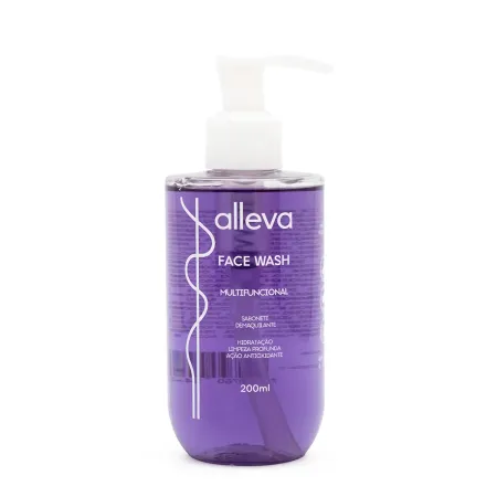 Sabonete Demaquilante Multifuncional- Alleva 200ml