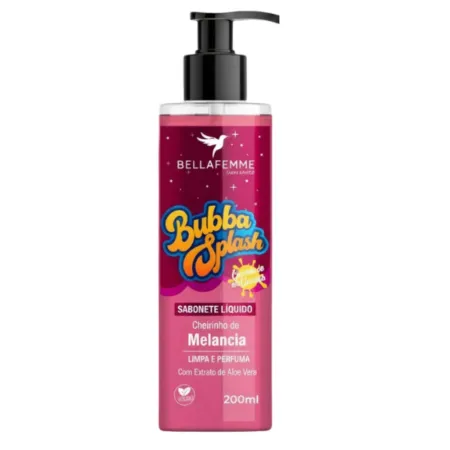 Sabonete Líquido Bubba Splash Melancia Bella Femme 200ml