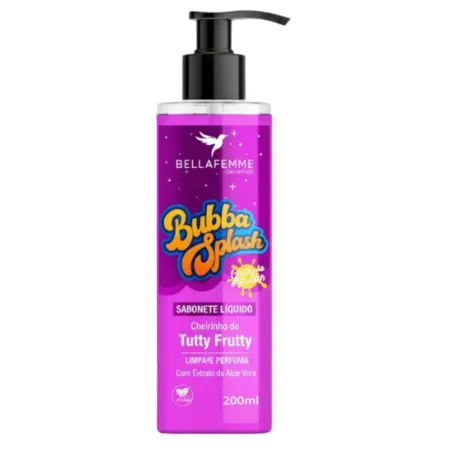 Sabonete Líquido Bubba Splash Tutti Frutti Bella Femme 200ml
