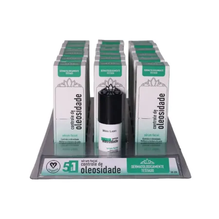 Sérum Facial Controle De Oleosidade Box C/18Unid- Miss Lary 20ml