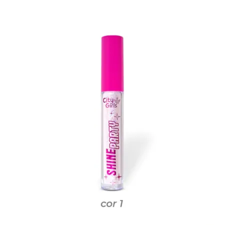 Sombra Líquida Flocada Cor 1- Shine Party City girl 4,6g