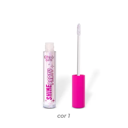 Sombra Líquida Flocada Cor 1- Shine Party City girl 4,6g