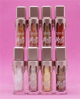 Sombra Líquida Melt Shine Pink 21 Cosmetics 6ml