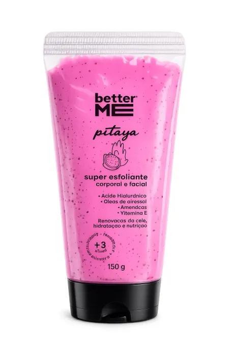 Super Esfoliante Corporal e Facial Pitaya - Better Me 150g