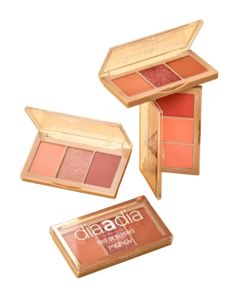 Trio De Blushs Dia A Dia- Mahav 8g