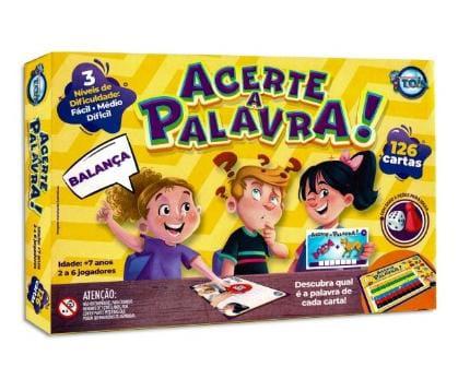 Jogo De Tabuleiro Acerte a Palavra : BRINQUEDOS : Ellas cosméticos