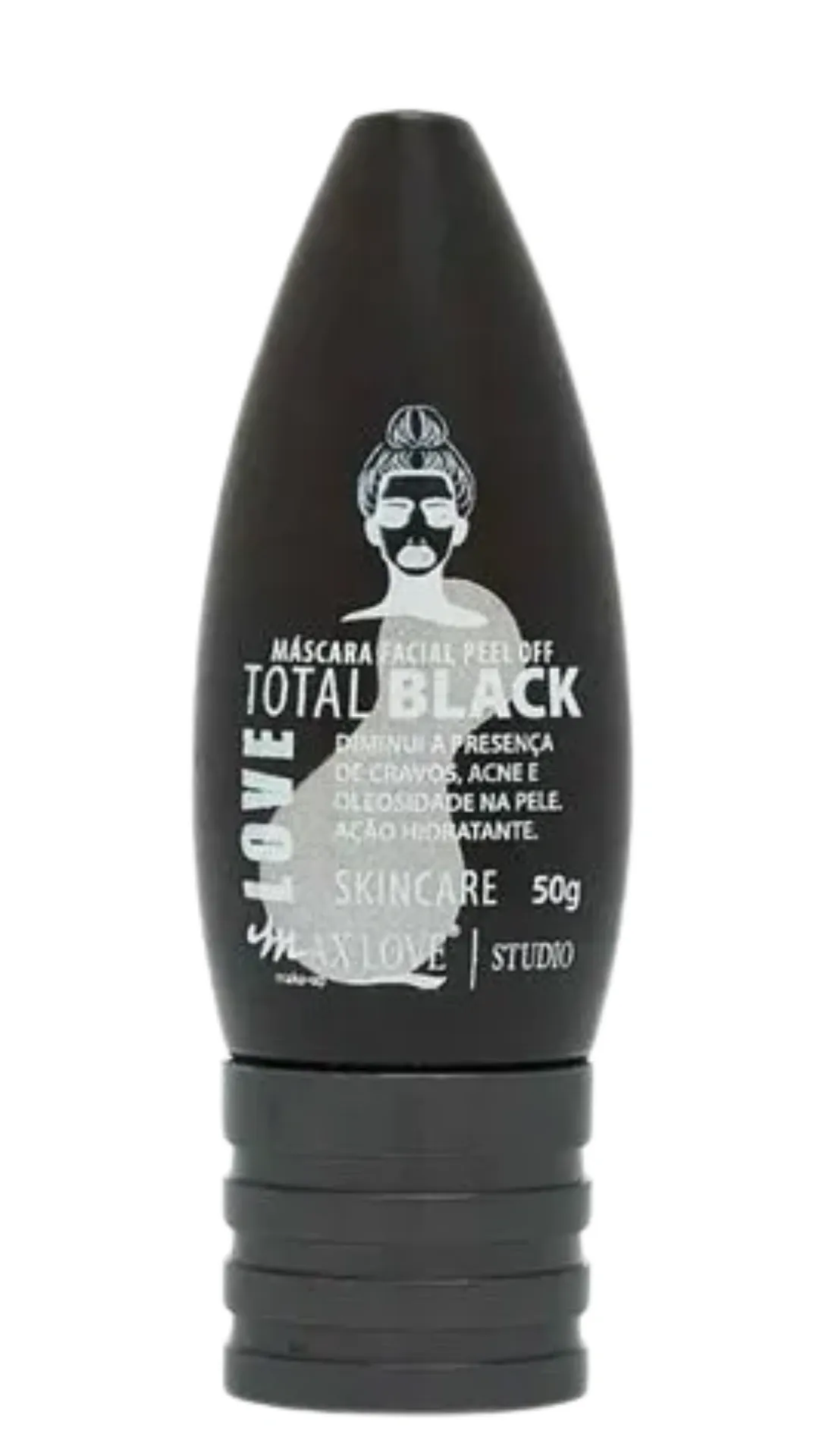 Máscara Facial Max Love Peel Off Total Black 50g : MARCAS - Max