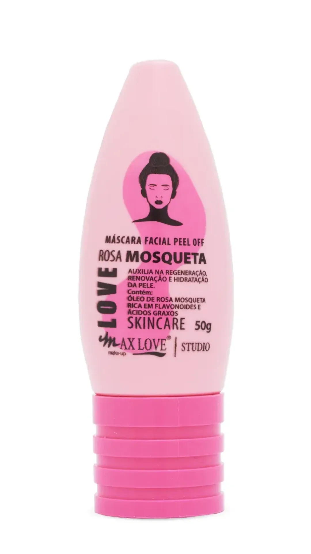 Máscara Facial Peel Off Rosa Mosqueta Max Love com 50g : MARCAS