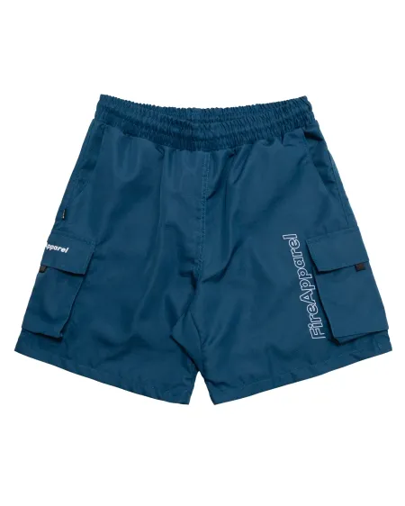 Bermuda Fire Rip Stop Forrada Apparel Design (Azul)