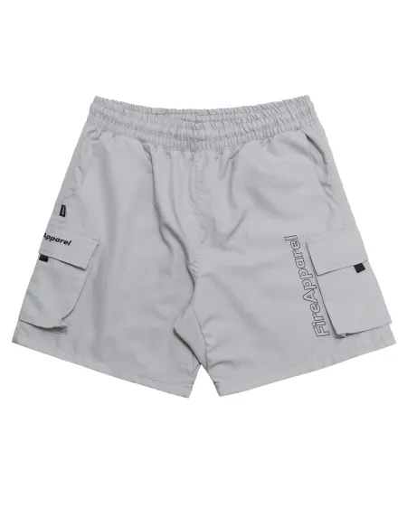 Bermuda Fire Rip Stop Forrada Apparel Design (Cinza)