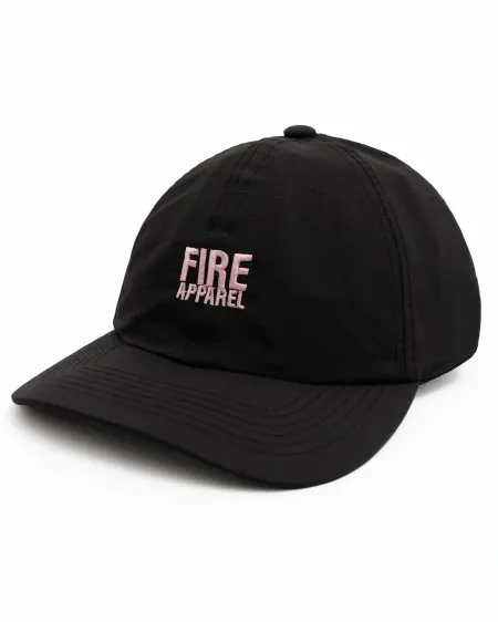 Boné FIRE Dad Hat Pink Design (Preto)