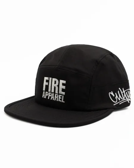 Boné FIRE Five Penal Culture Logo (Preto)