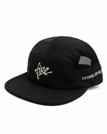Boné FIRE Five Penal Running Fresh Tag (Preto)