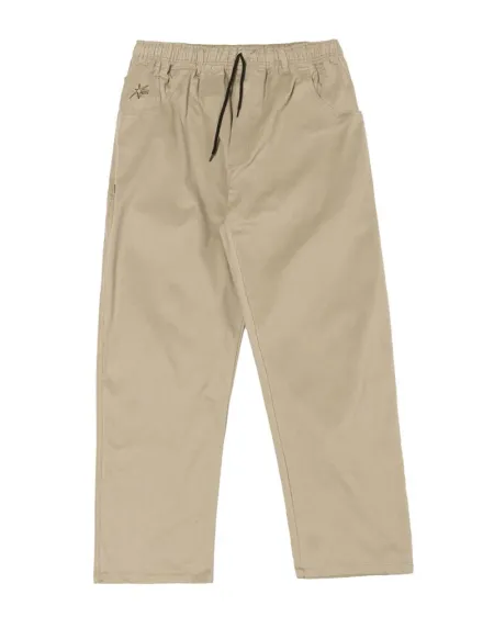 Calça Big Throw Sarja Cyber Essence (Bege)