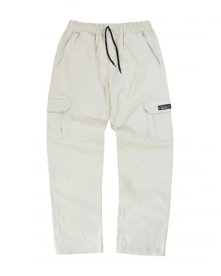 Calça Cargo Sarja Fire Reta (Areia)