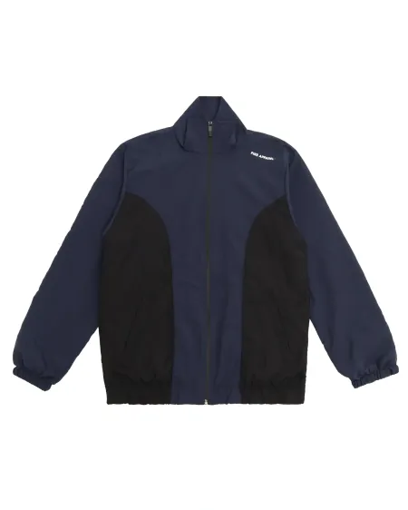 Jaqueta Track Suit (TASLAN) - Spine Logo (Azul Marinho)