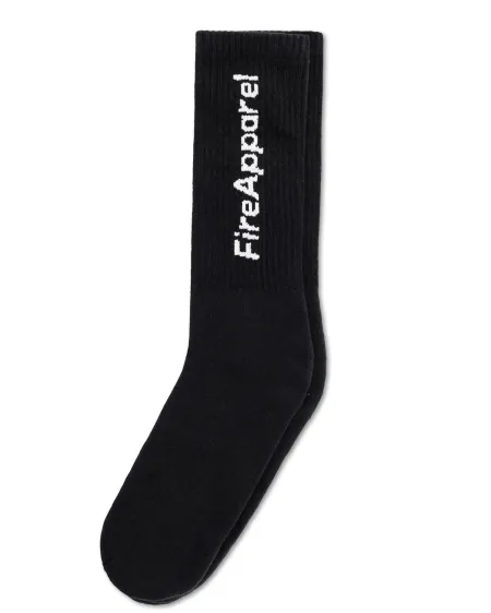Meia Fire Classic Tag (Preto)