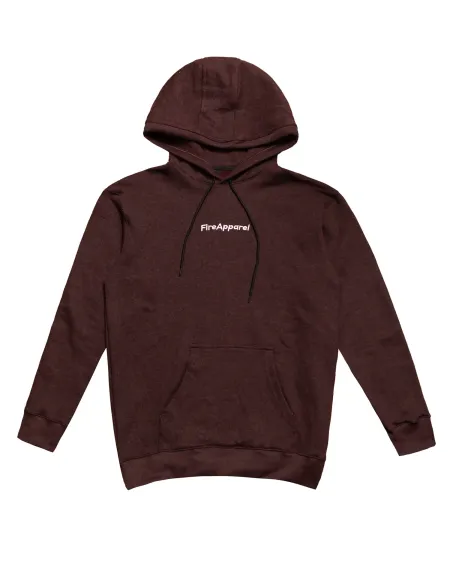 Moletom FIRE Apparel Design (Bordo/Mescla)