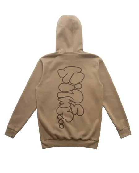 Moletom FIRE Throw Up Flow (Bege)