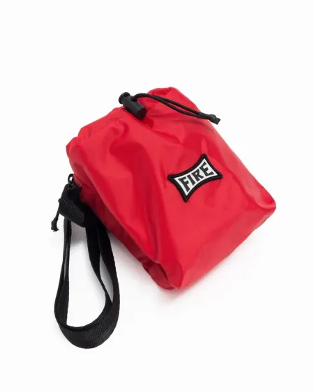Shoulder Bag Fire Square Logo (Vermelho)