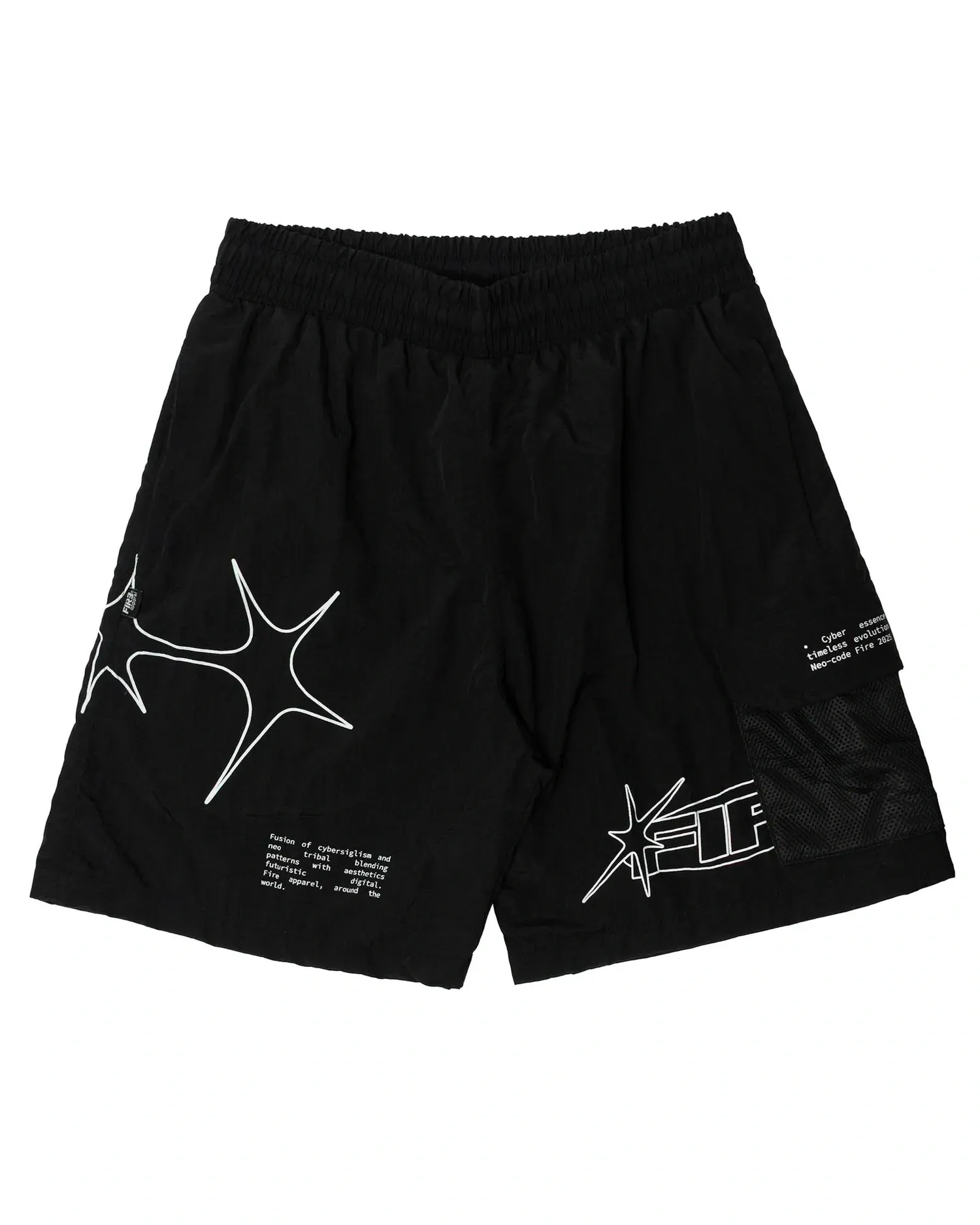 Bermuda Fire Taslan Cyber Essence (Preto)