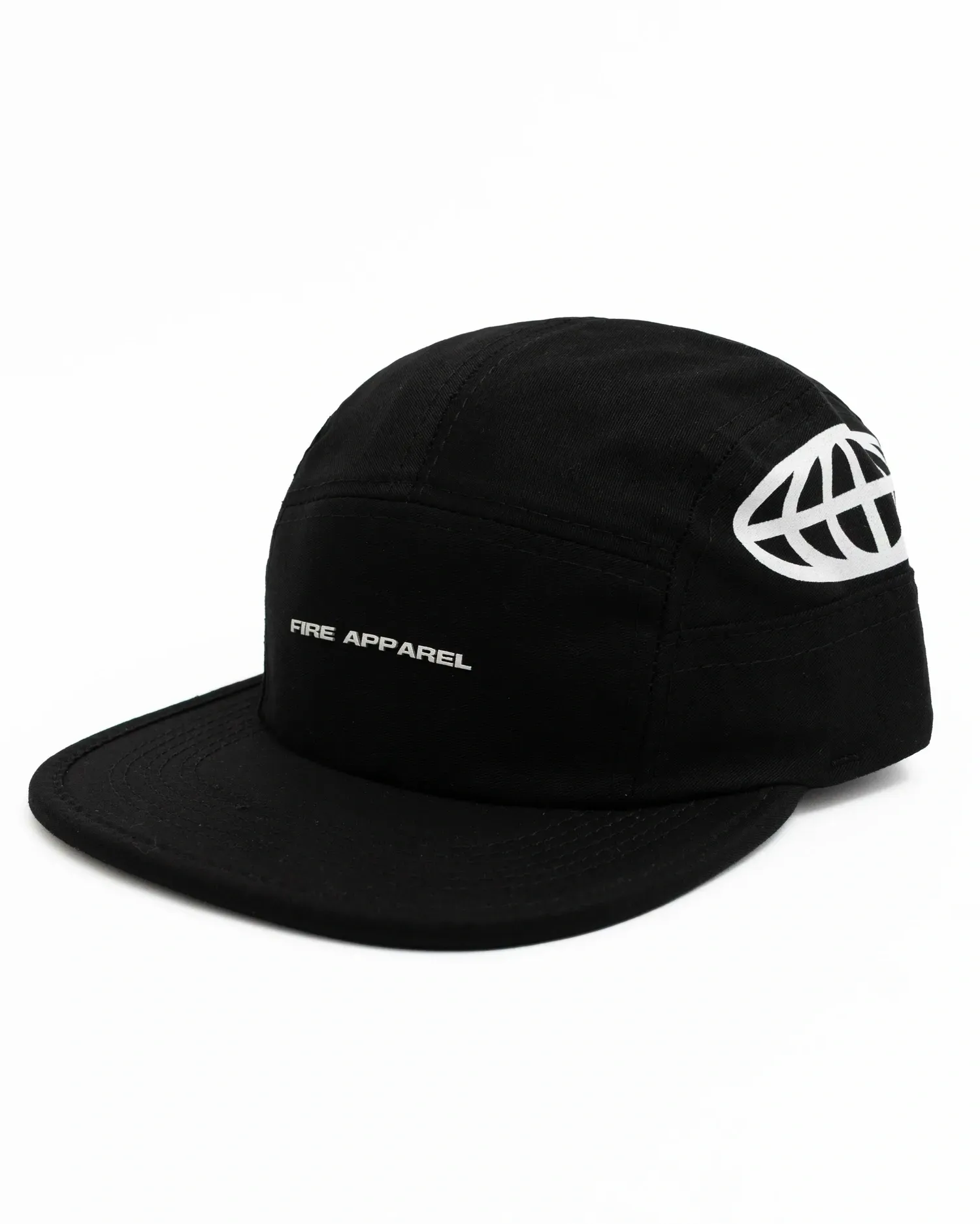 Boné FIRE Five Penal Globe Design (Preto)