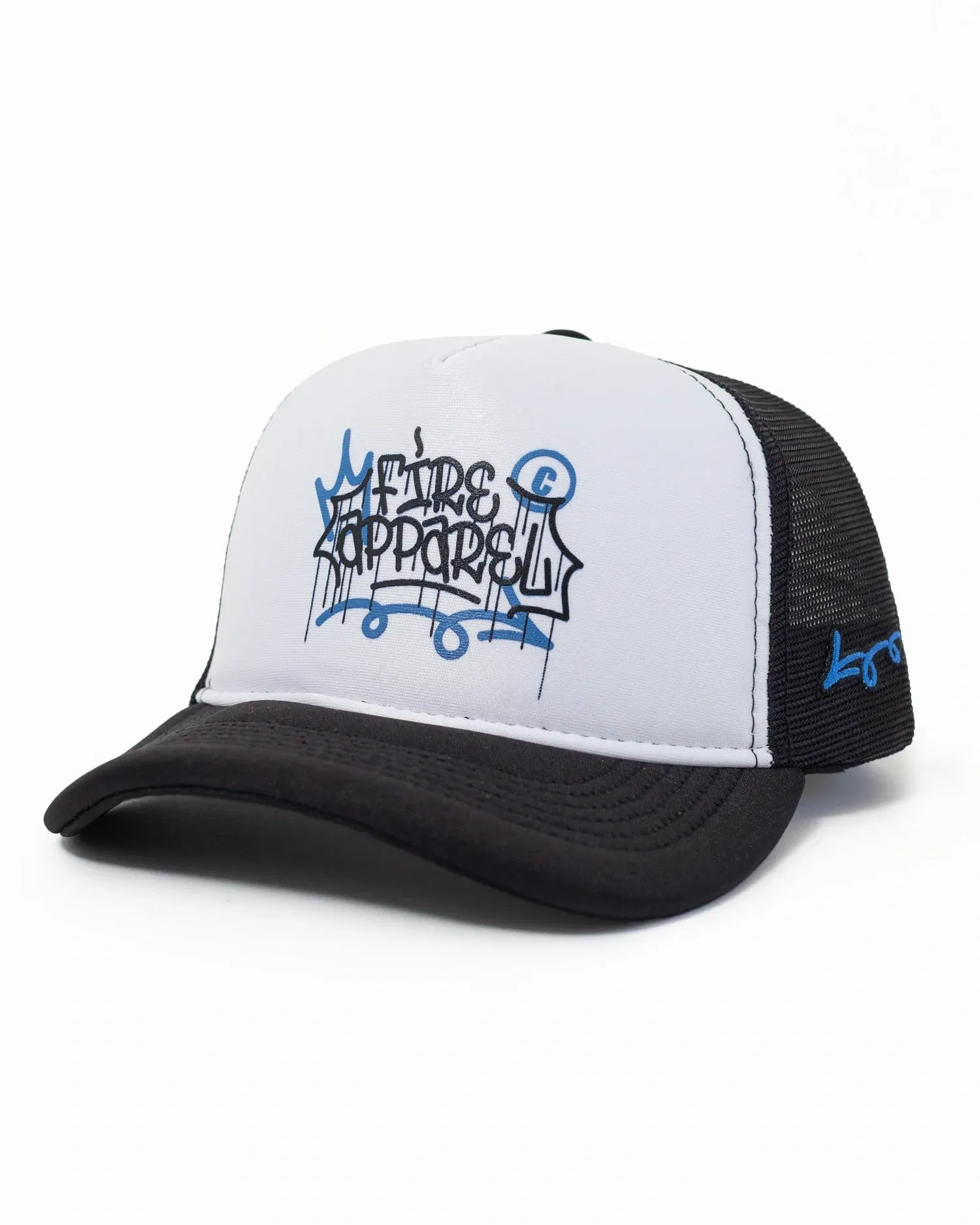 Boné FIRE Trucker The Crown (Branco)