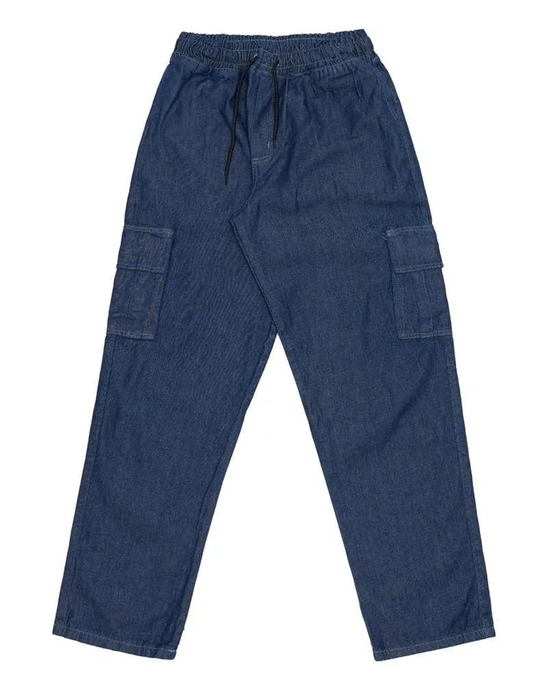 Calça Big Cargo Jeans Fire Express Star (Azul Marinho)