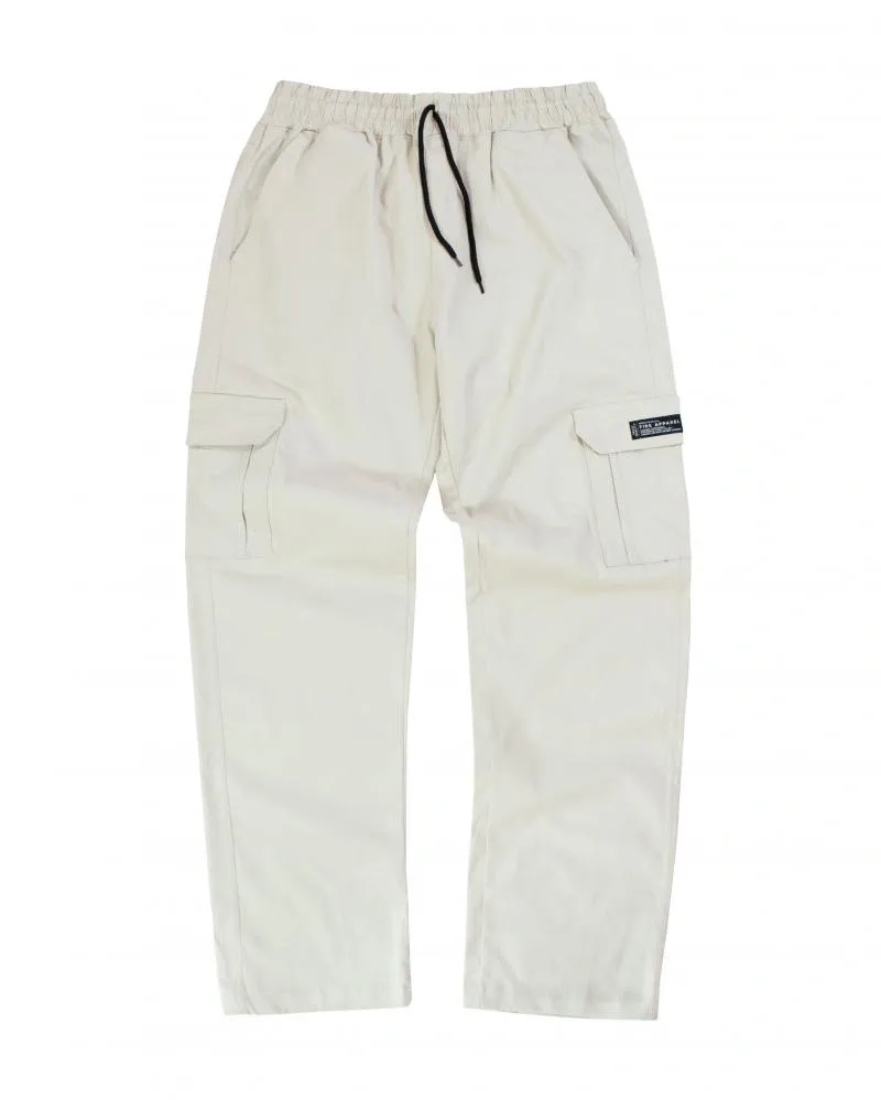 Calça Cargo Sarja Fire Reta (Areia)