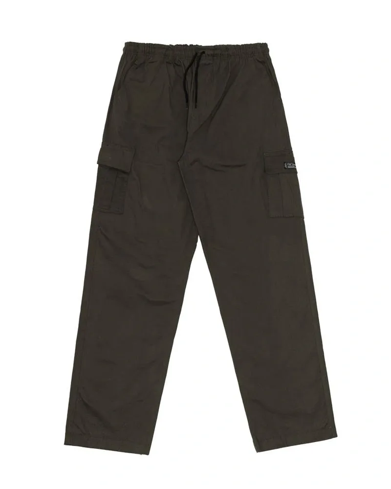 Calça Cargo Sarja Fire Reta (Verde Musgo)