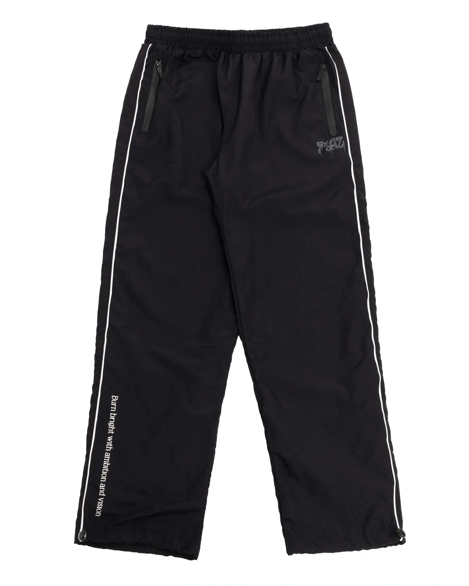 Calça Cargo Track Suit (Taslan) - Dripped Grey Letter