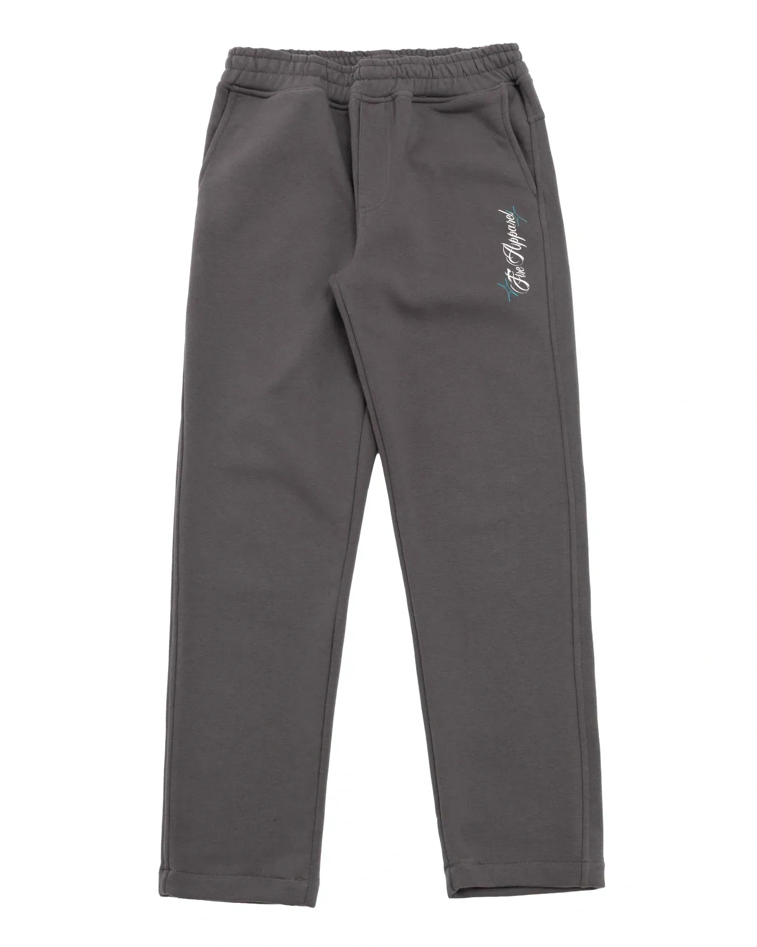 Calça Moletom FIRE Arm Lettering (Chumbo)