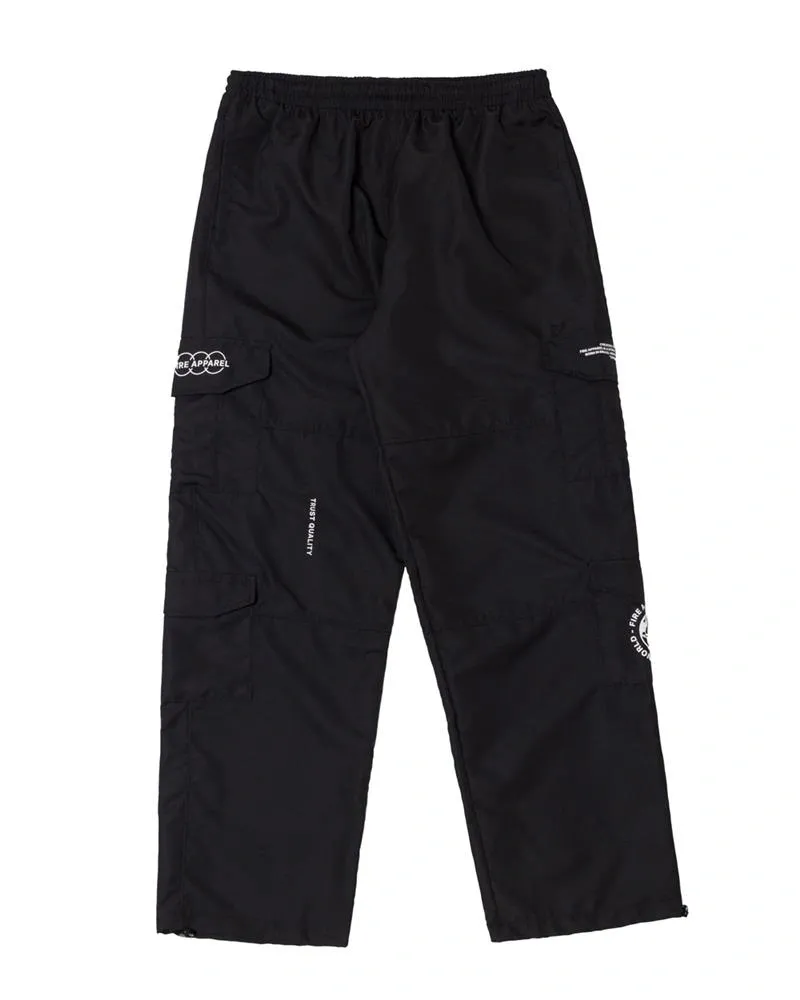Calça Ripstop Cargo Fire Around The World (Preta)