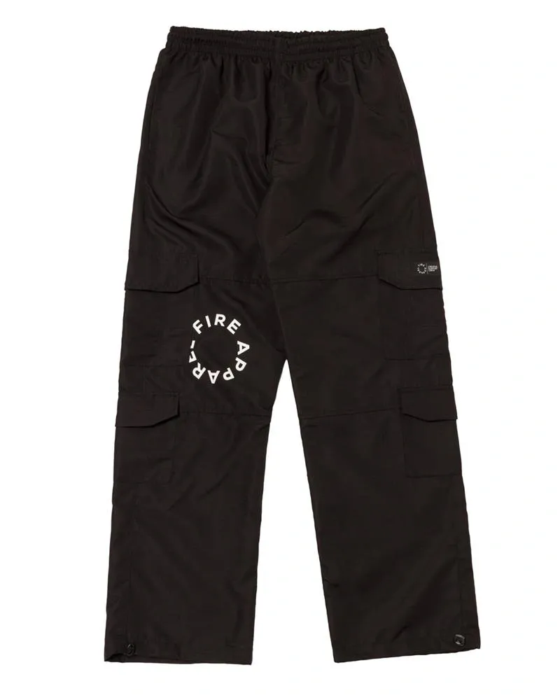 Calça Ripstop Cargo Fire Circle Creative Support Crew  (Preta)