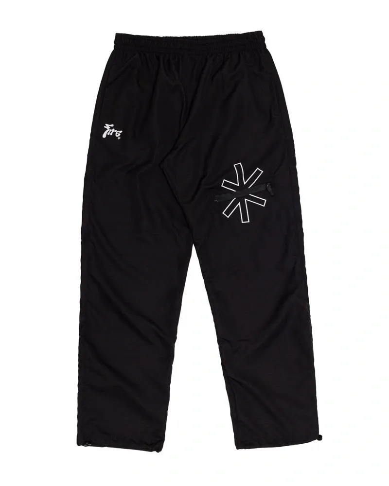 Calça Ripstop Fire Star Lettering (Preto)