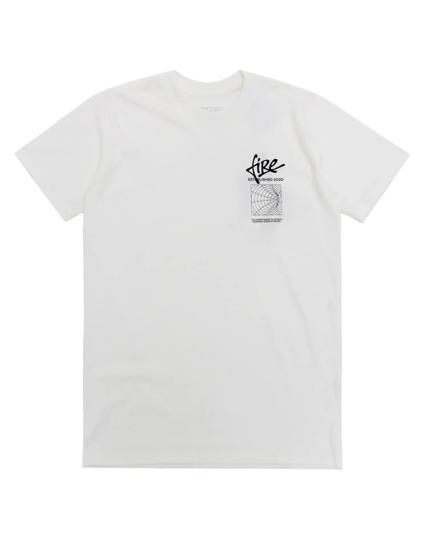 Camiseta Básica Fire Fresh Tag (OffWhite)