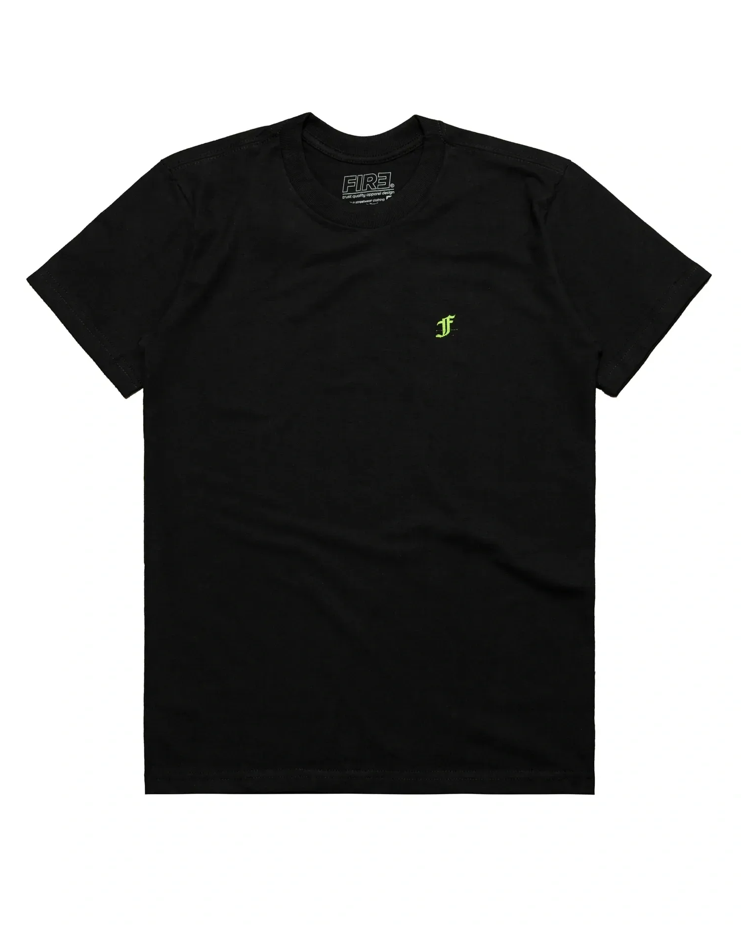 Camiseta Básica Fire In The World (Preto)