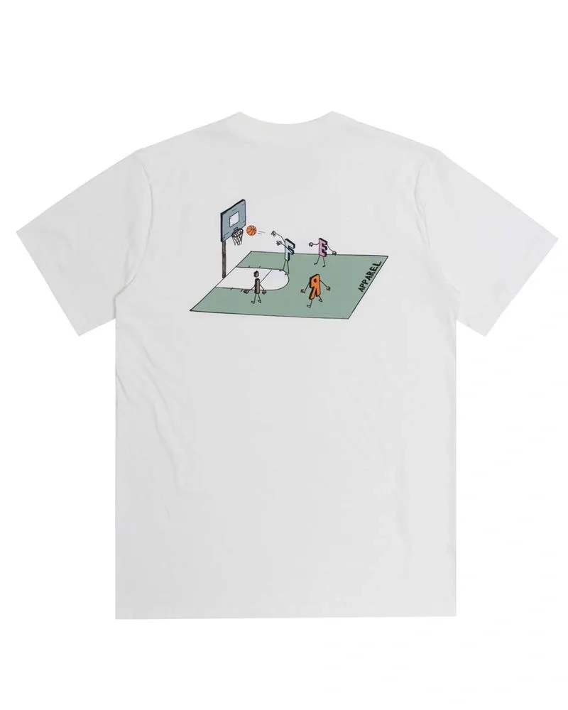 Camiseta Premium Fire 2X2 Street Basketball  (Offwhite)