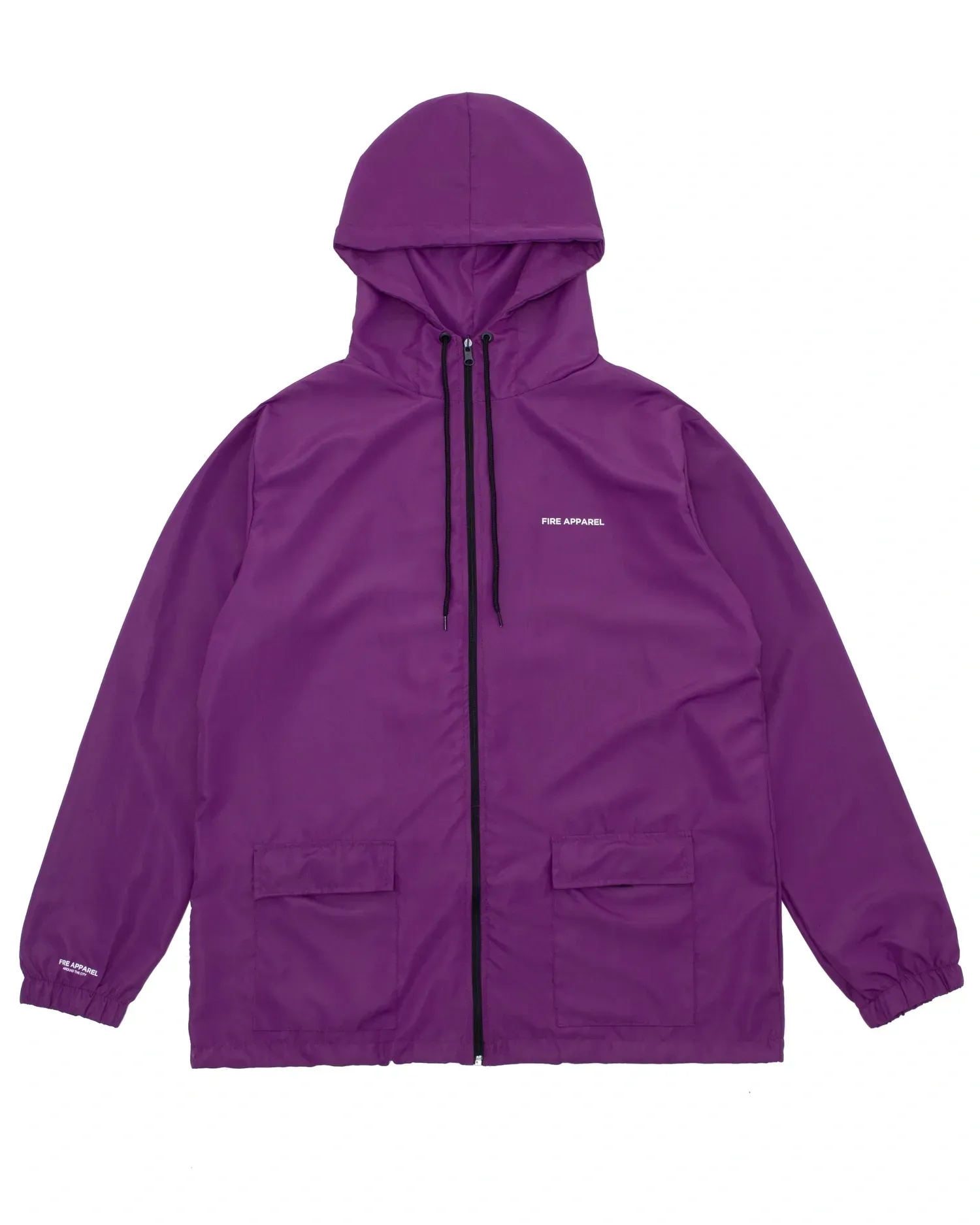 Corta Vento FIRE Zíper Little Logo  (Roxo)