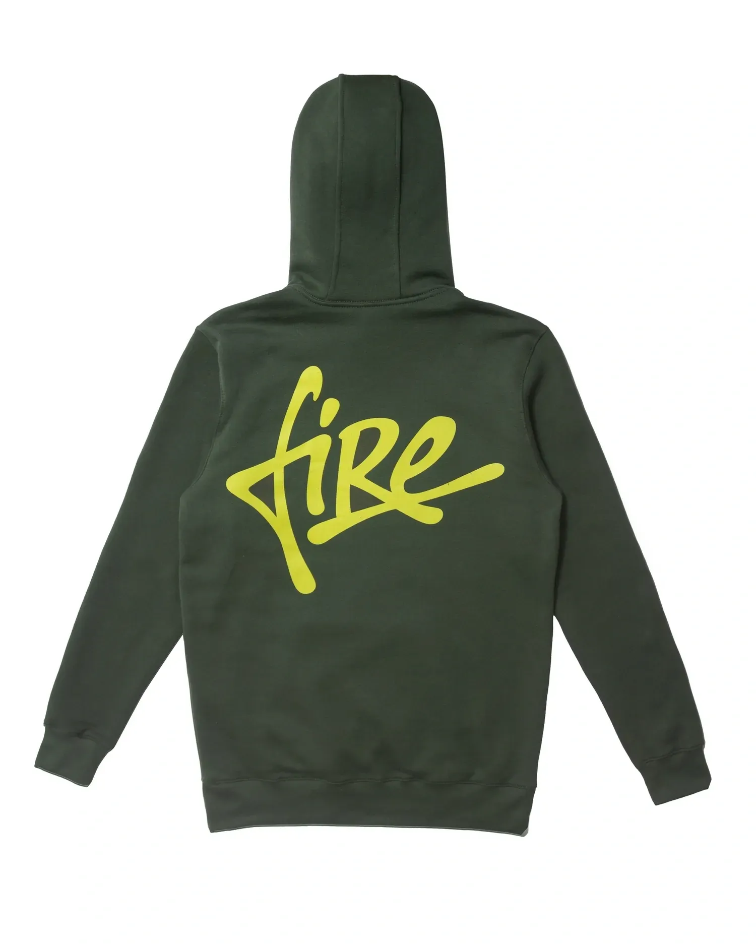 Moletom FIRE Neon Tag (Verde)