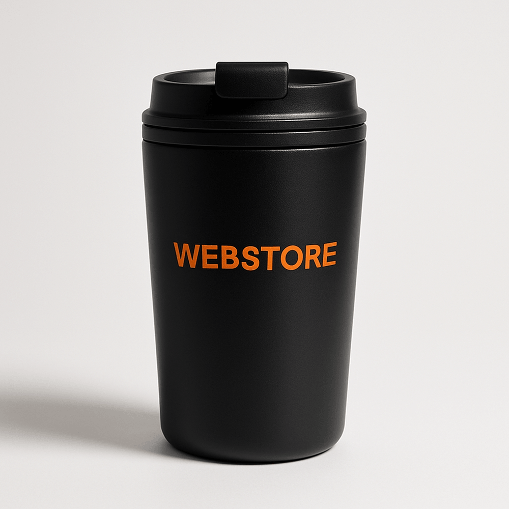Copo para café filtrado de plástico reciclado