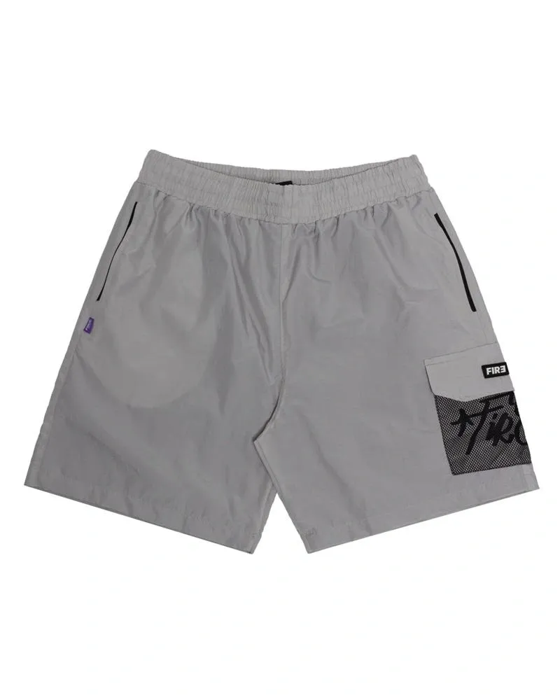 Shorts Cargo Fire Taslan Express Your Art (Cinza)