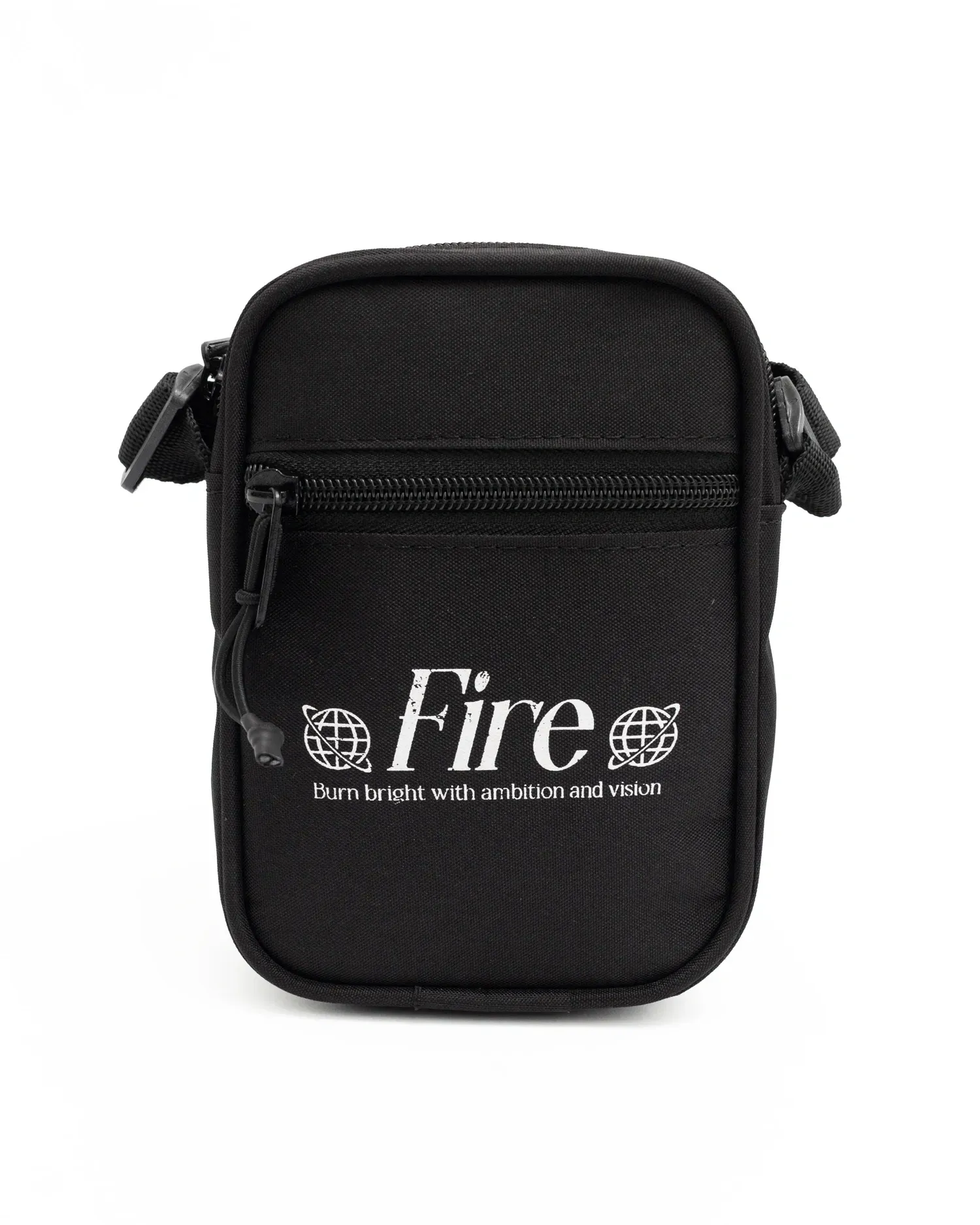 Shoulder Bag FIRE Burn Bright (Preto)