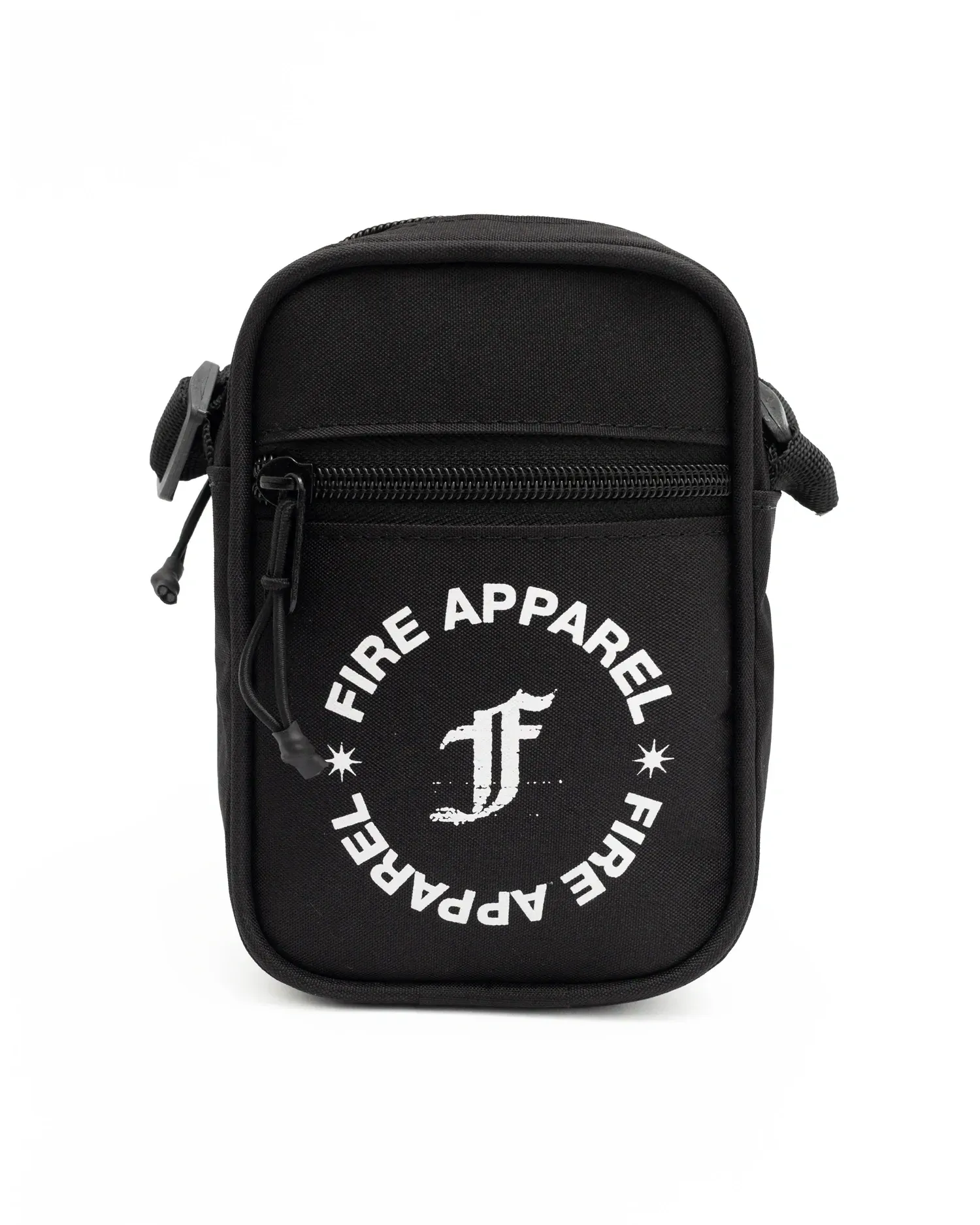 Shoulder Bag FIRE "F" Design (Preto)