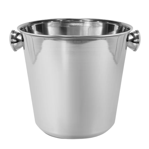 Balde Para Gelo Aço Inox 800ml 12cm GX0252 - Gourmet Mix