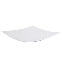 Prato Quadrado Curvado 31cm Melamina 100% Profissional Gx5340 - Mix