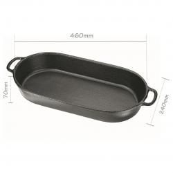 Assadeira Oval Beira Alta 46x24x7 cm 446 - Fumil