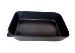 Assadeira de Alumínio Fundido com Teflon Premium 33x22x7 cm Assar E Servir - Grassoeti