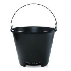 Balde Reforçado 12 L Preto - Grassoeti