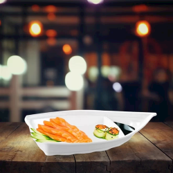 Barco Para Sushi 41cm Melamina 100% Profissional GX5472 - Gourmet Mix